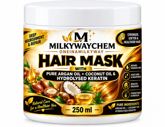 Milkywaychem Argan Oil Hair Care Set – 4-Piece Complete Hair Care Routine